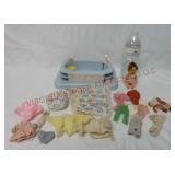Vintage 1976 Mattel Barbie Heart Family Baby & Acc