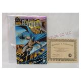 Batman Autographed Cover! 1993, Issue #500 wCOA
