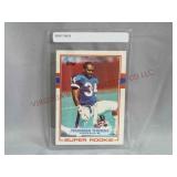 1989 Thurman Thomas Super Rookie Card Topps NFL RC
