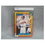 1990 Dave Justice RC! Topps Traded Rookie Card MLB