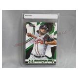 2021 Ian Anderson Rookie Card! RC GREEN Parallel