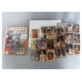 Chicago Bulls Lot - 1993 Yearbook & NBA Cards