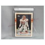 1989 Deion Sanders RC Topps Rookie Card NFL