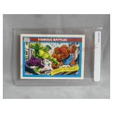 1990 Thing VS Hulk Vintage Marvel Comics Card