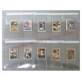 10 MLB Vintage MINI Cracker Jack Cards