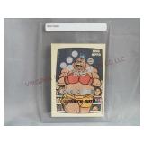 1989 Punch-Out!! King Hippo Nintendo Topps Card