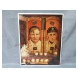 Ty Cobb & Christy Mathewson 1st Edition Print MLB