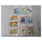 10 Vintage Marvel Comics Cards 1990 Impel