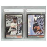 2 Dale Earnhardt Traks 1991 Cards