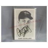Curt Schilling Autograph Photo