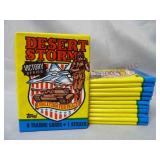 1991 Desert Storm Topps 12 Factory Sealed Packs