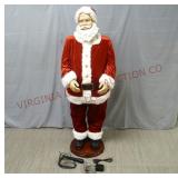 Dancing & Singing Santa Claus w Microphone ~ 5'