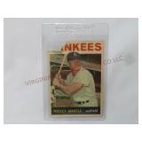 1964 Topps Mickey Mantle NY Yankees MBL Card