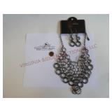 Fashion Jewelry ~ Necklace & Dangle Earrings Set