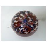 Vintage Art Glass Paperweight