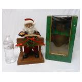 Gemmy North Pole ~ Animated Santa Figure w Sound