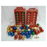 Glass Ball Tree Ornaments ~ 2 Boxes Plus!!!