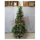 Pre-Lit Multicolor Light Christmas Tree ~Approx 6