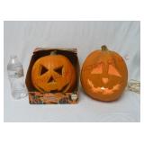 Halloween Jack-O-Lanterns ~ Both Power On