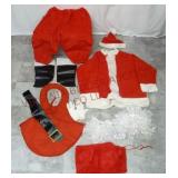 Santa Claus Costume w Sterlite Storage Tote