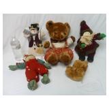 Christmas & Holiday Stuffed Plush ~ Lot of 5