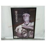 Cal Ripkin Jr Ironman Poster & Collector Coin