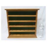 Wooden 30 Golf Ball Display Shelf ~ 15"x14"