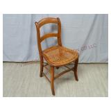 Vintage / Antique Cane Seat Side Chair