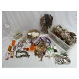 Craft Supplies ~ Shells Feathers Seed Beads & More