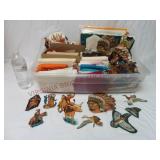 Underbed Tote FULL of Fabric & Felt