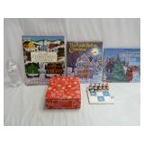 Winter Tic-Tac-Toe Game, Christmas Books