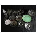 Vintage Stemware, Plates & Bowls