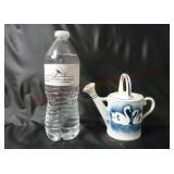 Vintage Czechoslovakia Pottery Watering Can ~ 5"