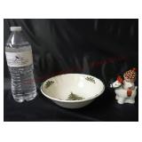 Royal Tudor Bowl & Elf Reindeer Salt & Pepper