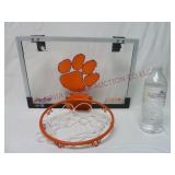 Clemson Univ Over-the-Door Small Basketball Goal