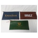 Zippered Bank Bags / Pouches ~ 3