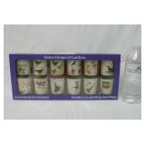 12 Days of Christmas Candle Set ~ New