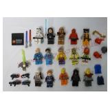 Lego Figures, Weapons & More ~ Lot of 15