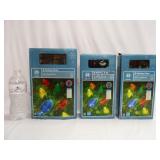 Holiday Time LED C7 & C9 Light Sets ~ Power On