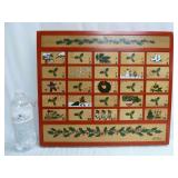 LL Bean Wooden Advent Calendar