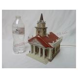 1994 Lemax Porcelain Lighted Courthouse Building