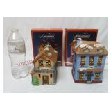 Americana Inn & Cobbler Lighted Houses