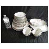 Vintage Empress China Starlette Dinnerware ~ 28 pc