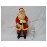 1950s Union Plastics 17" Santa Claus Blow Mold