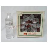 Vintage 10 Light Tree Topper w Box ~ Powers On