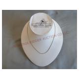 Sterling Silver 16" Necklace ~ Stamped 925 Italy