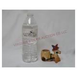 Vintage Donkey & Cart Toothpick / Match Holder