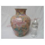 Vintage WBI Asian Style Porcelain Vase ~ 11.75"