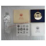 1996 White House Presidential Ornament wBox