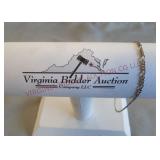 Sterling Silver Figaro Bracelet Stamped Italy 925